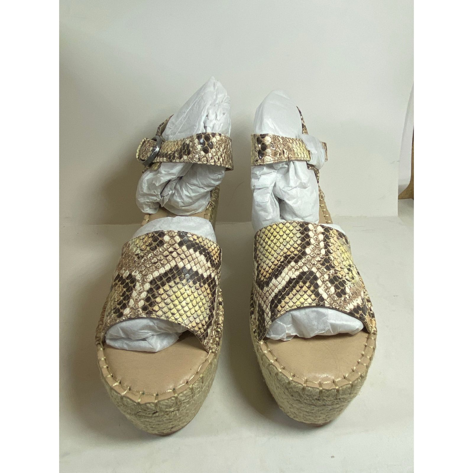 Matisse Coconuts Matisse Flirty Natural Snakeskin Espadrille Wedge Size US 10 / IT 40 - 6 Thumbnail