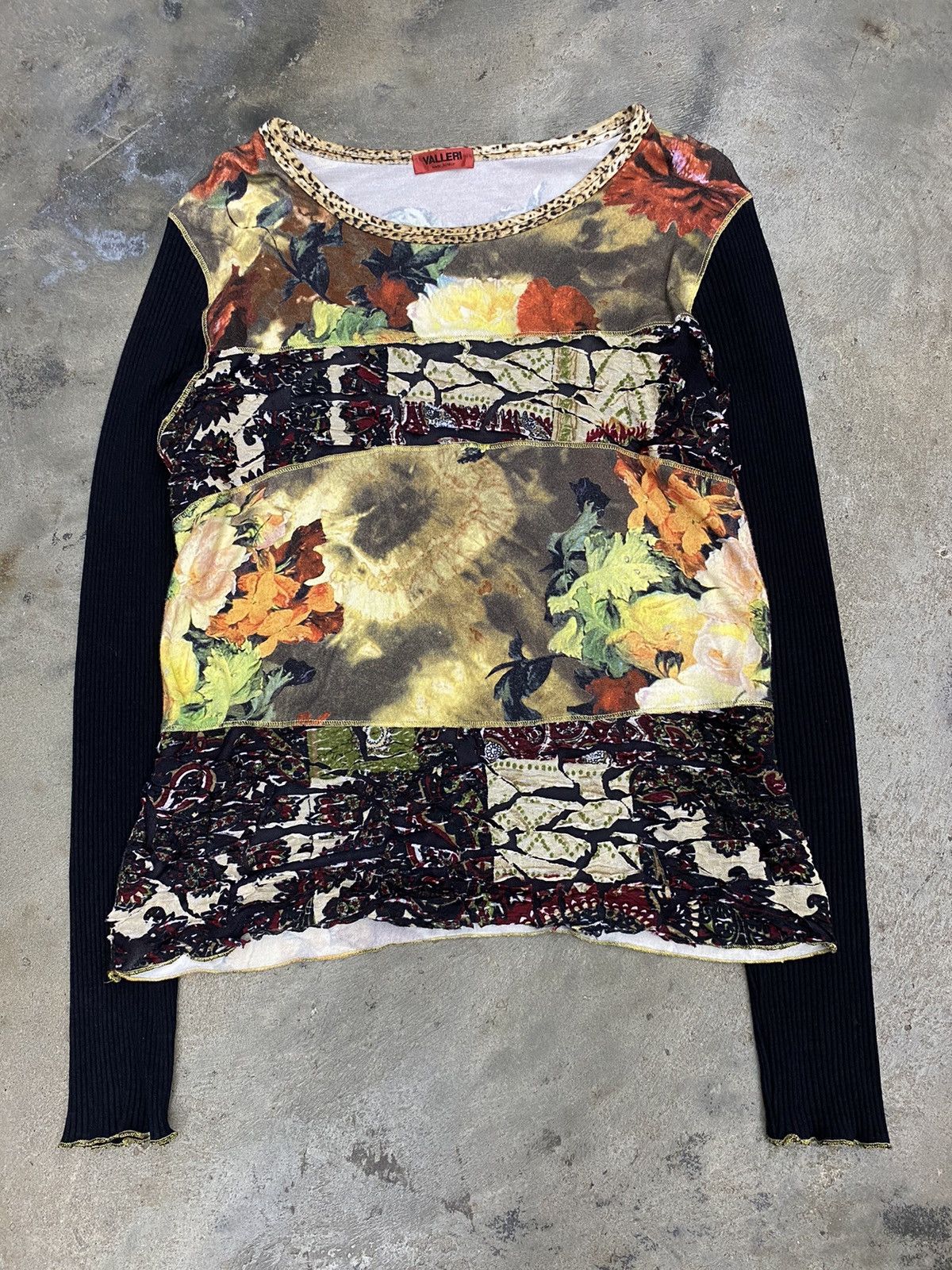 Designer × If Six Was Nine jean paul gaultier style valleri 90s longsleeve italy Size S / US 4 / IT 40 - 8 Thumbnail