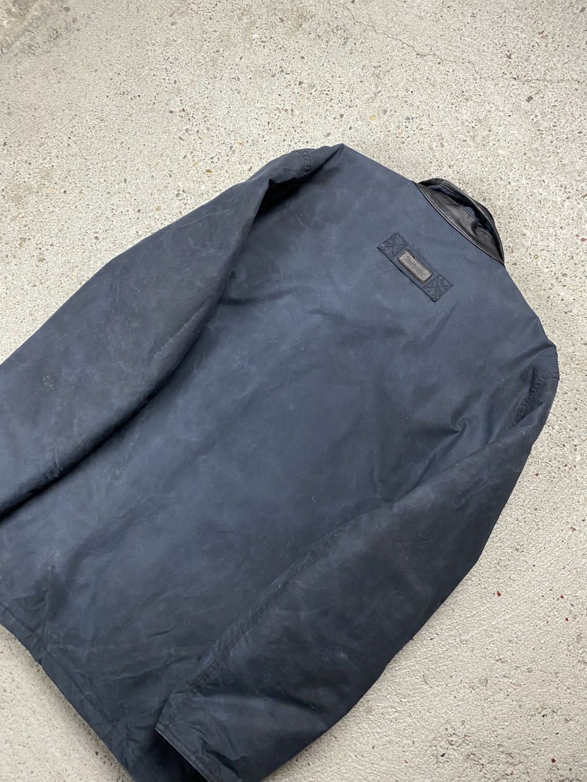 Barbour Barbour trench jacket coat navy waxed Size US XL / EU 56 / 4 - 16 Thumbnail