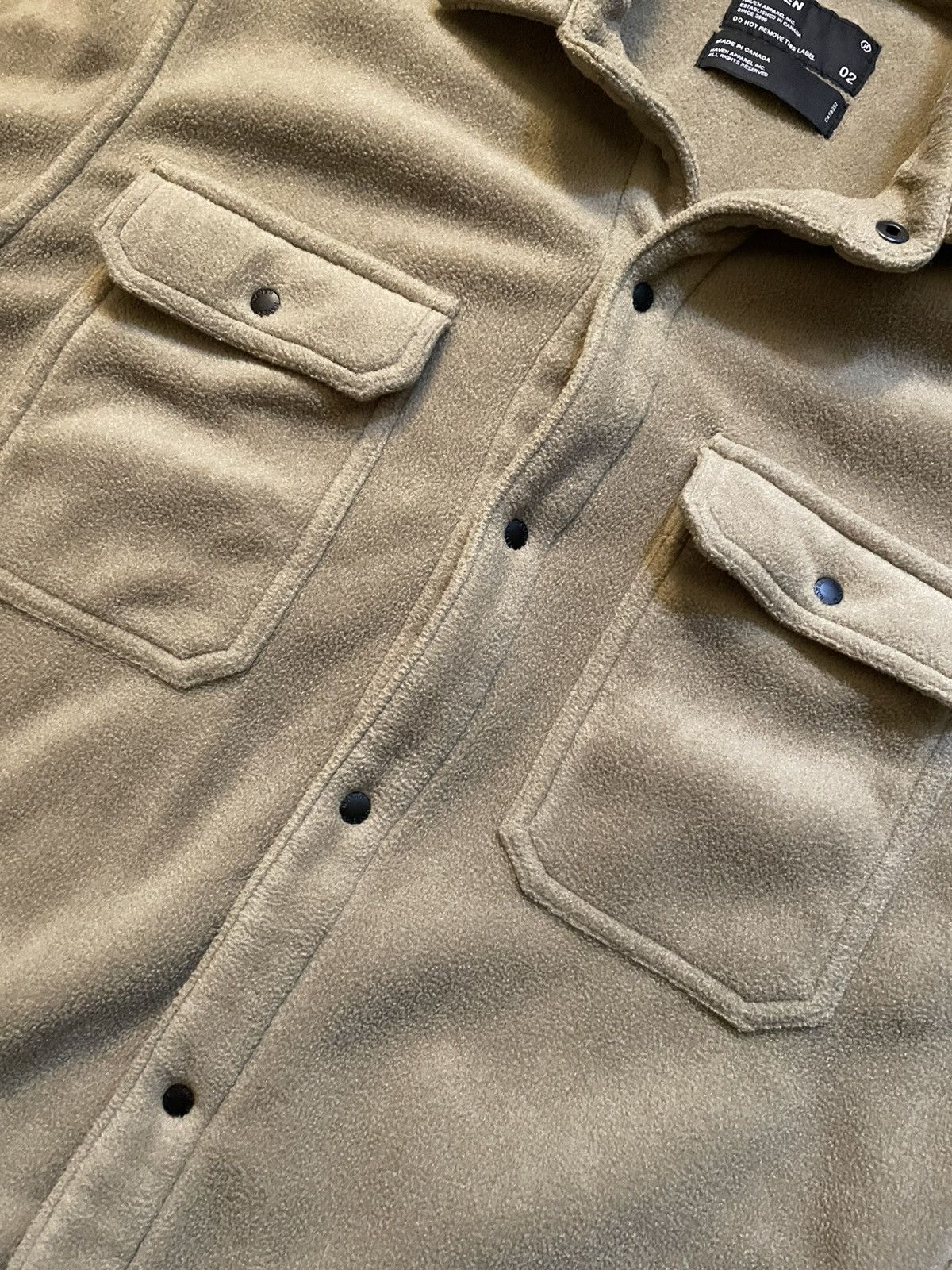 Haven Haven Canada SS21 - Green Polartec Overshirt Size US M / EU 48-50 / 2 - 3 Thumbnail