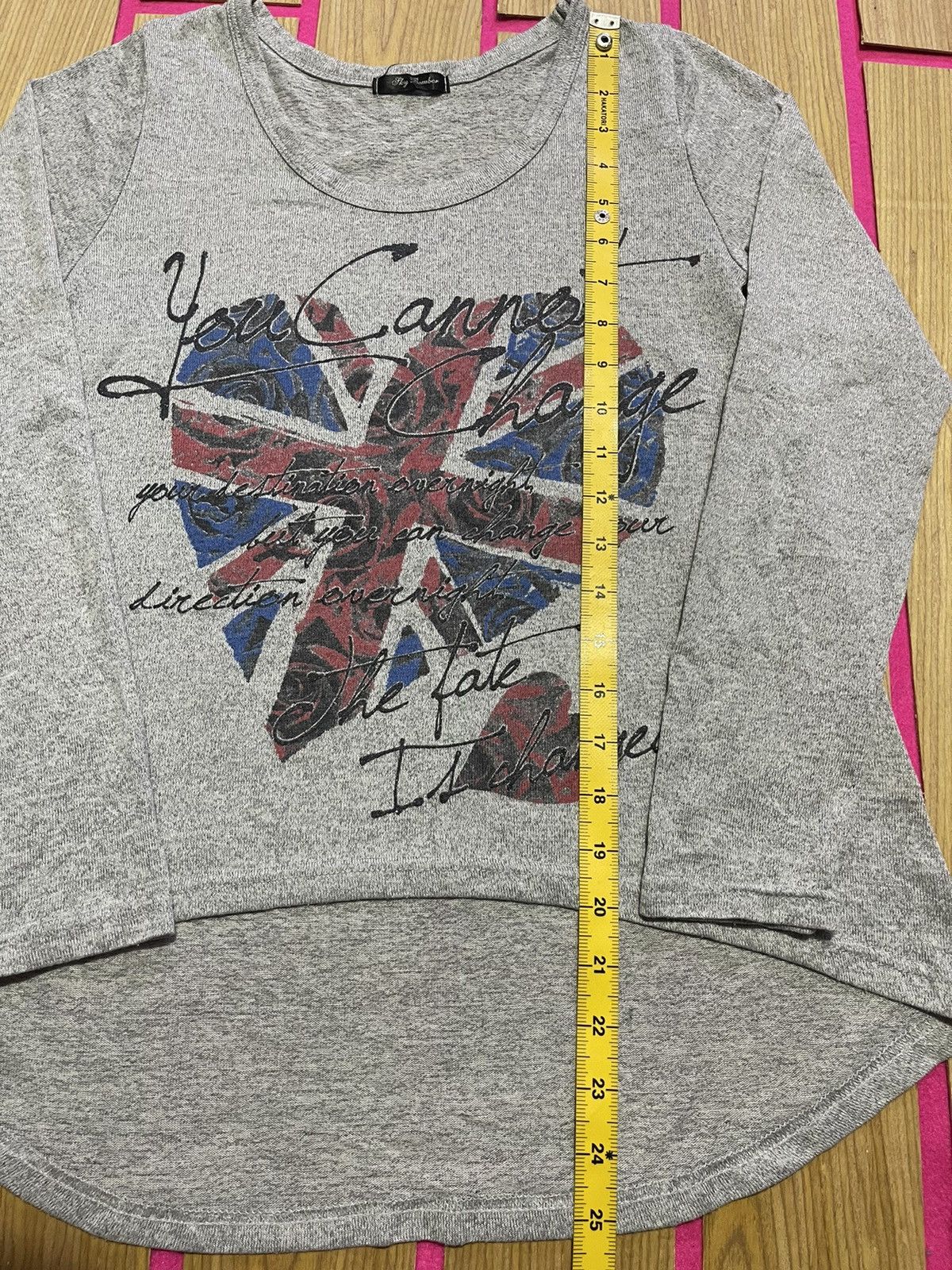 If Six Was Nine Y2K PLAY BOMBER long sleeve tshirt women Size M / US 6-8 / IT 42-44 - 7 Thumbnail