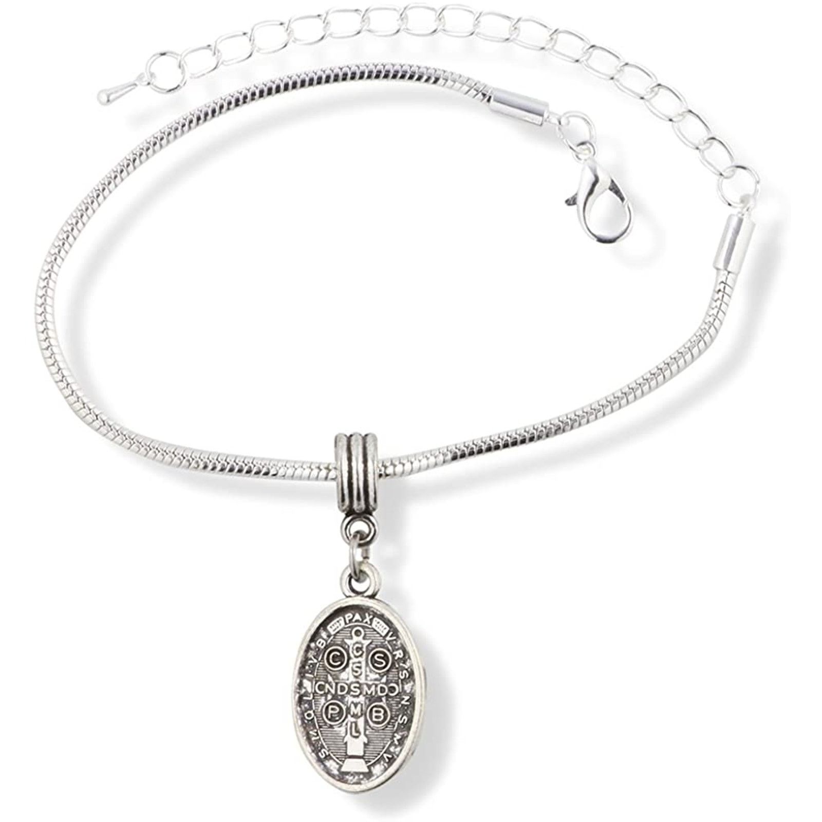 & Other Stories St Benedict Medal San Benito Religious Jewelry Bracelet Size ONE SIZE - 2 Thumbnail