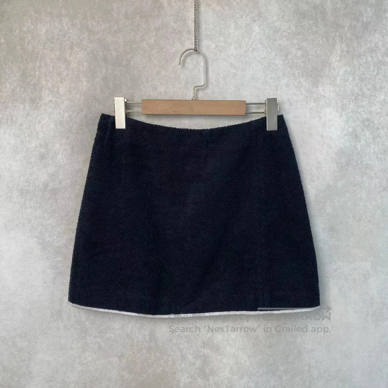 Prada Prada Triangle mark towel skirt| Size 27" / US 4 / IT 40 - 3 Thumbnail