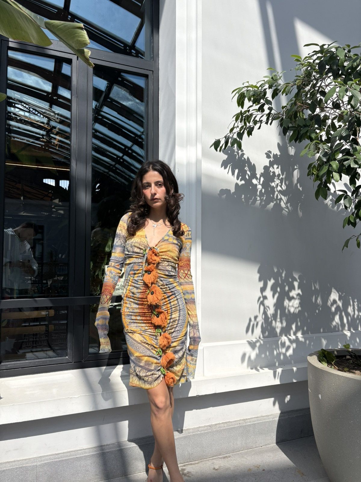 Jean Paul Gaultier Jean Paul Gaultier soleil tattoo print dress Size S / US 4 / IT 40 - 21 Thumbnail