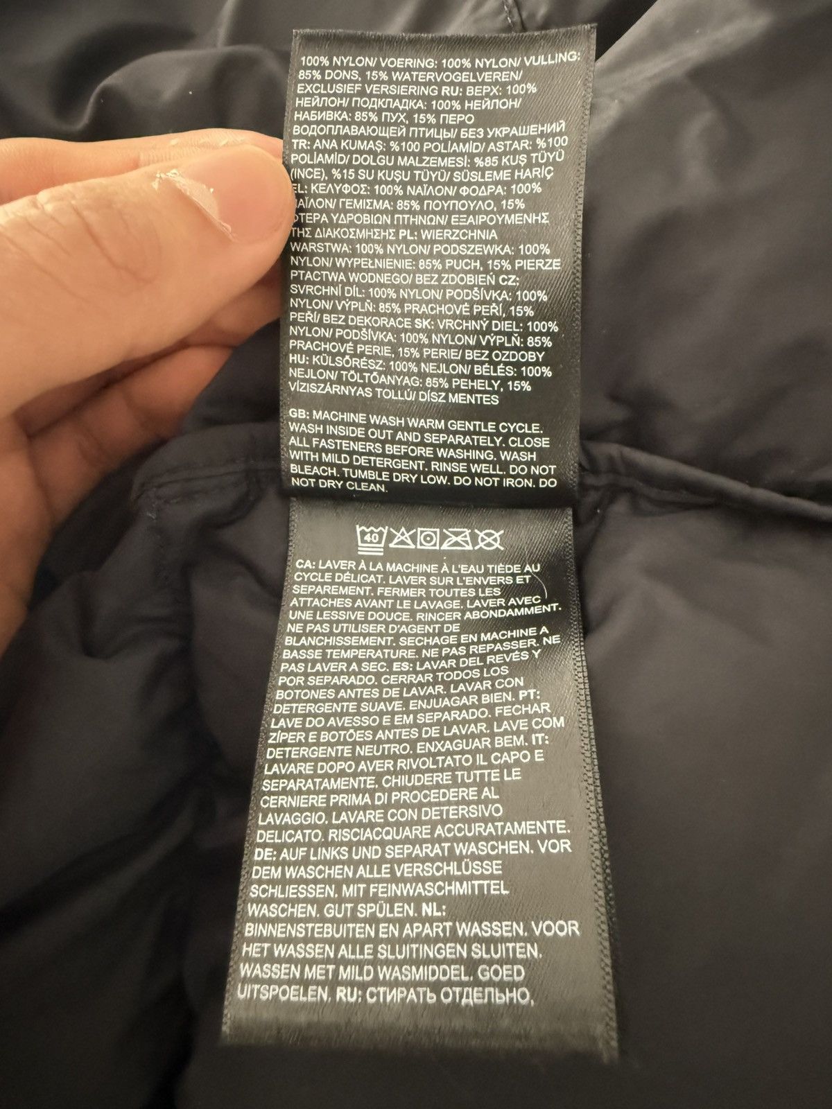 The North Face Men’s 1996 Retro Nuptse Jacket Size US L / EU 52-54 / 3 - 6 Thumbnail