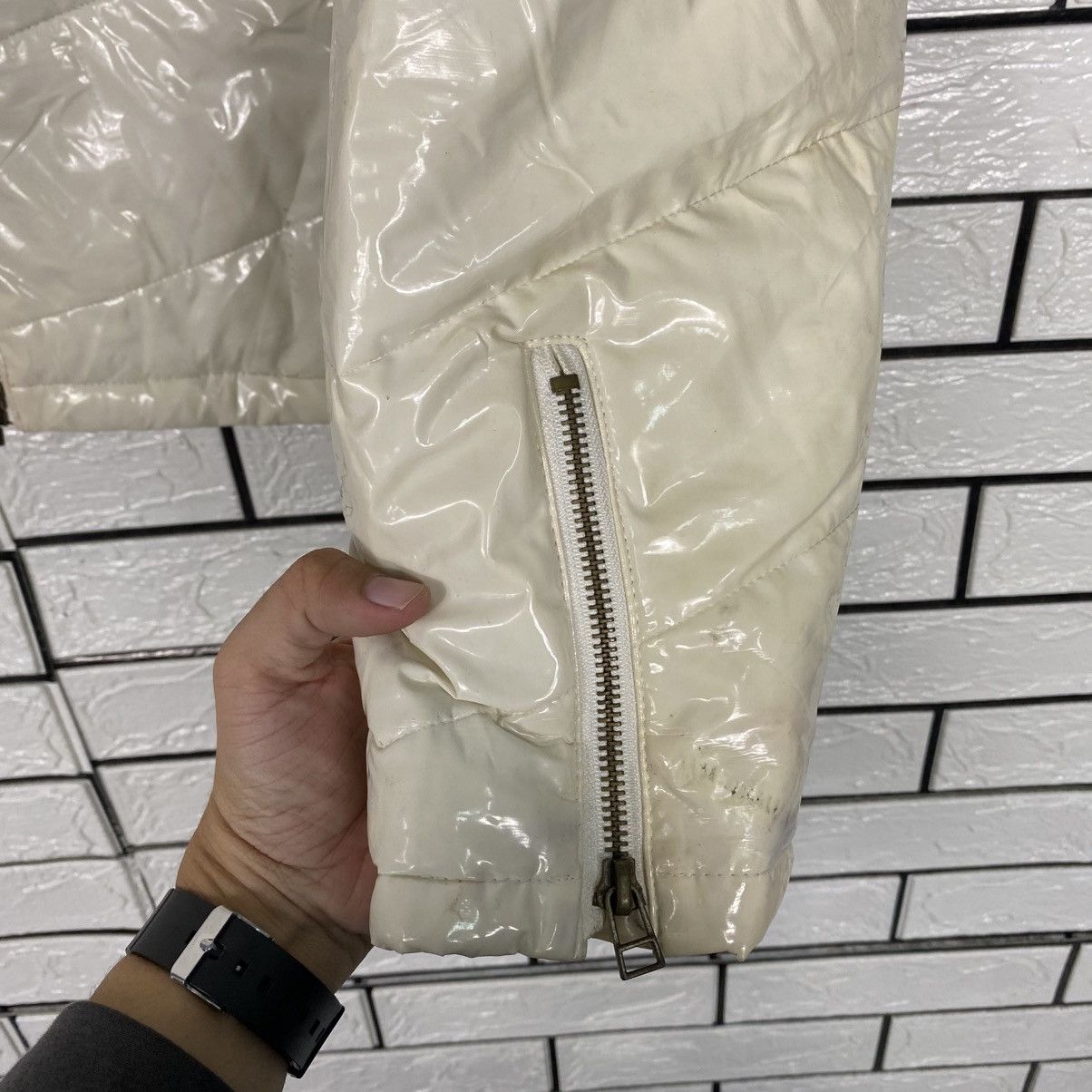 Hysteric Glamour 📌Love And Party Puffer Jacket Punk Design Biker Size US M / EU 48-50 / 2 - 18 Thumbnail
