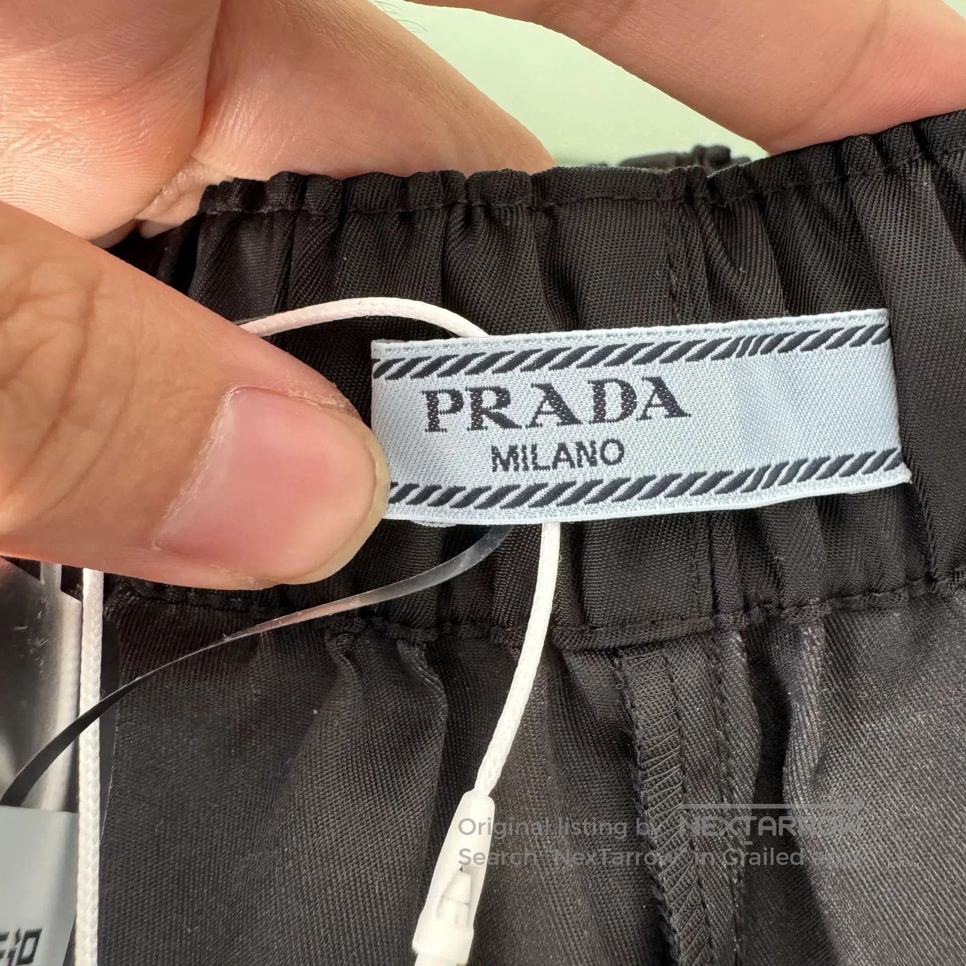 Prada Prada RE-NYLON Black Shorts Size 36. Size US 36 / EU 52 - 3 Thumbnail