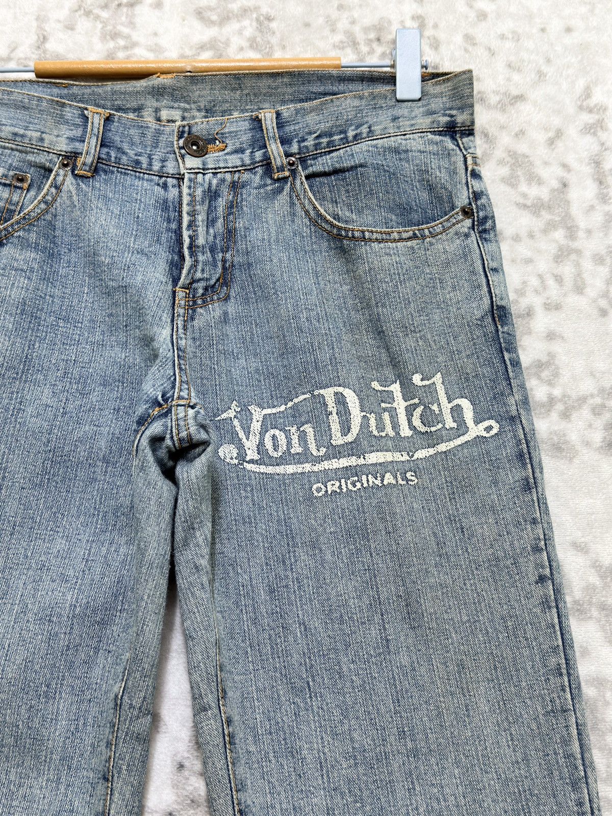 Von Dutch Von Dutch Flared Jeans Low Rise Bell Bottom Archive Denim Size US 30 / EU 46 - 5 Thumbnail