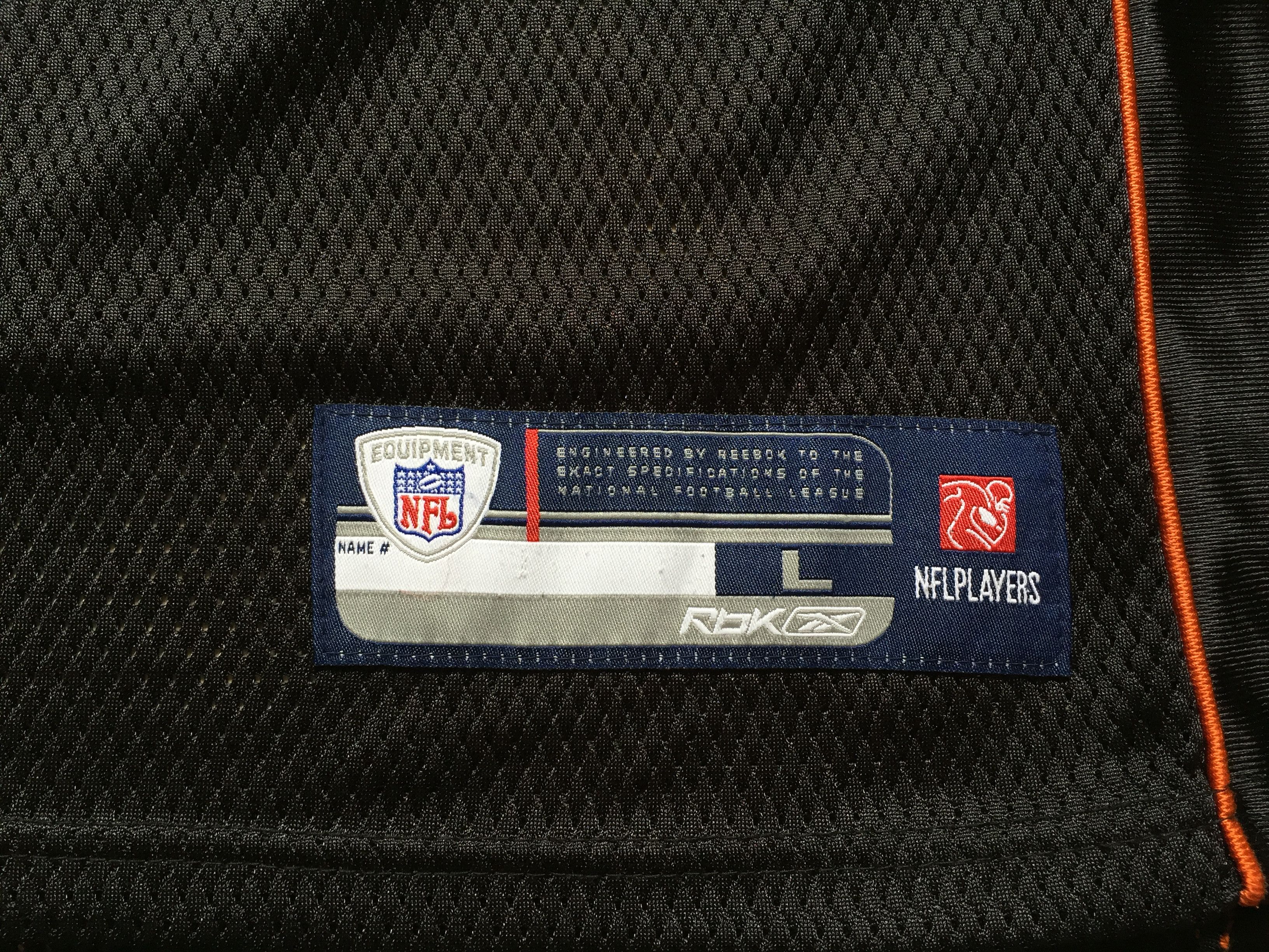 NFL × Reebok × Vintage Reebok NFL Berlin Thunder Patrick Finke #92 Jersey 2007 Size US L / EU 52-54 / 3 - 4 Thumbnail