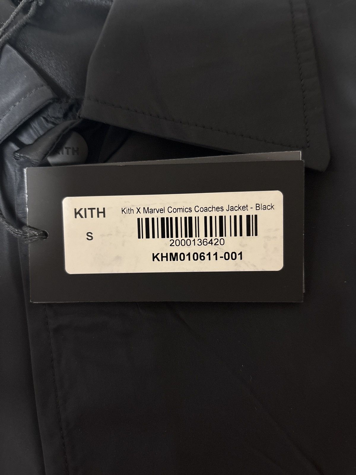 Kith Marvel Kith Comics Coaches Jacket Black Size US S / EU 44-46 / 1 - 8 Thumbnail