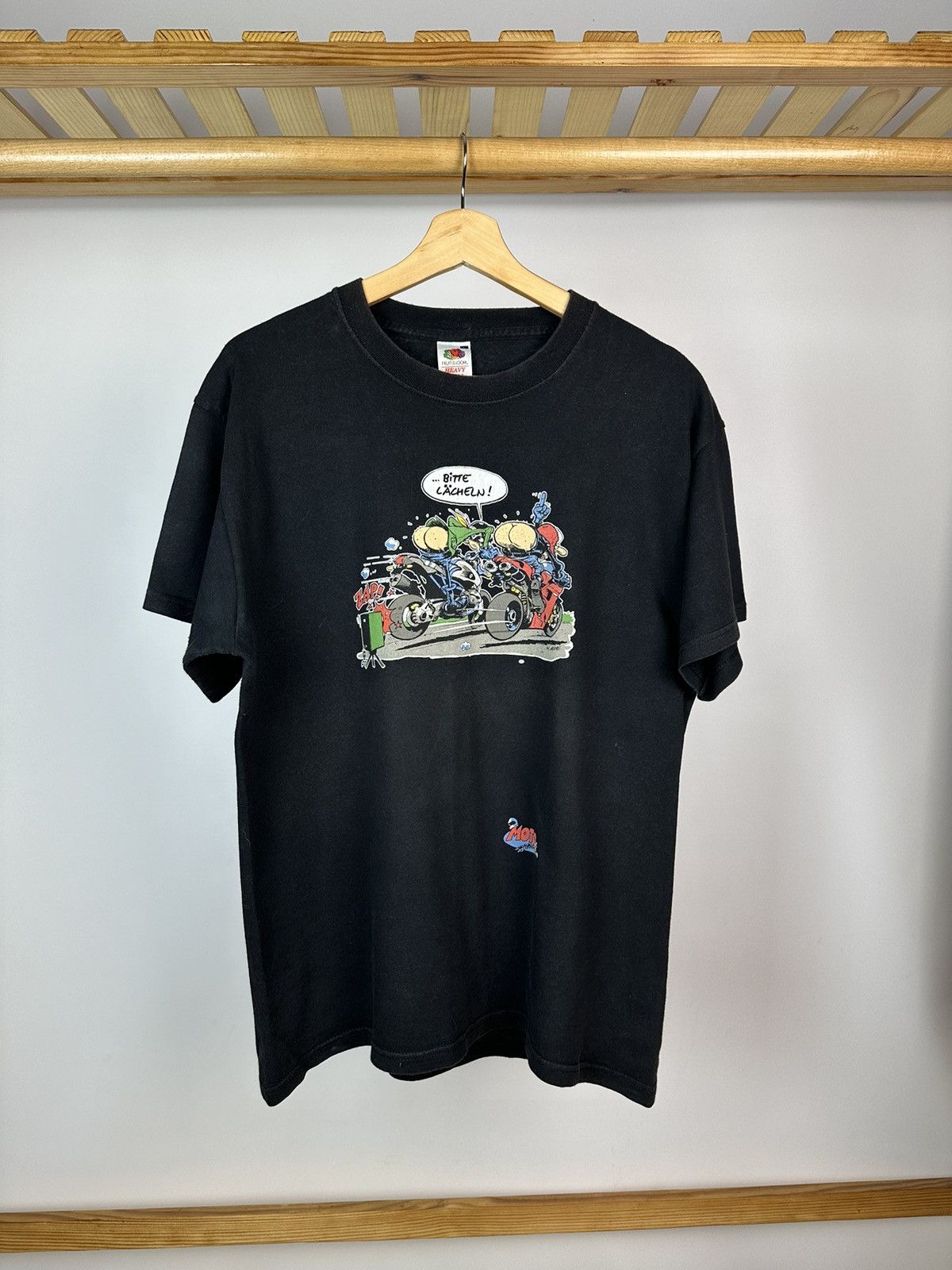 Vintage Vintage Moto Racing Shirt Crazy Print Y2K Size US L / EU 52-54 / 3 - 1 Thumbnail