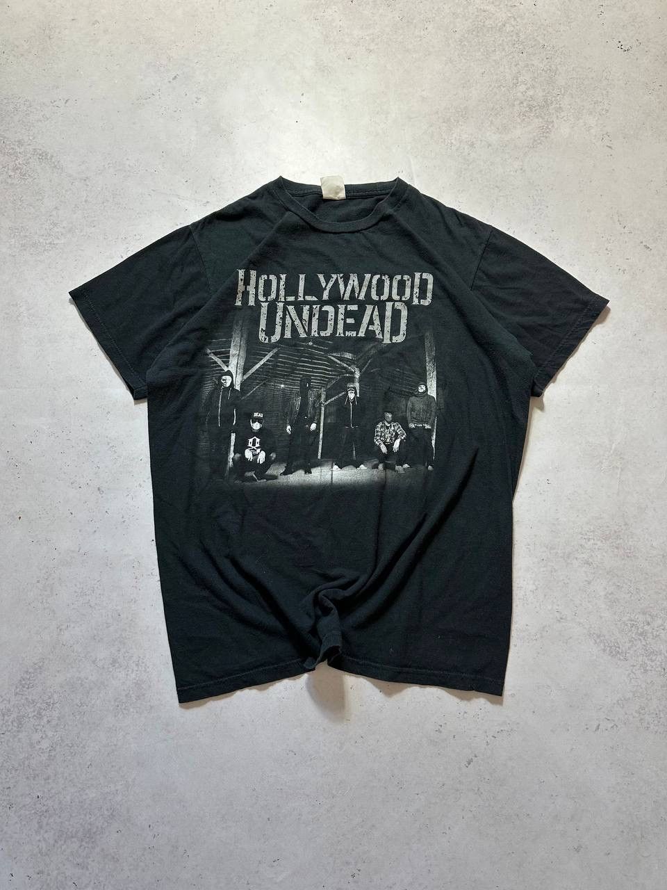 Band Tees × Vintage Vintage Hollywood Undead Promo Boxy Tee L Size US L / EU 52-54 / 3 - 1 Thumbnail