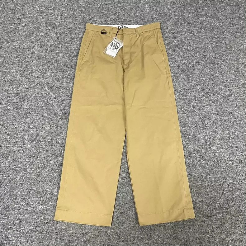 Loewe LOEWE Kasik color work pants wide leg pants Size 30" / US 8 / IT 44 - 1 Thumbnail