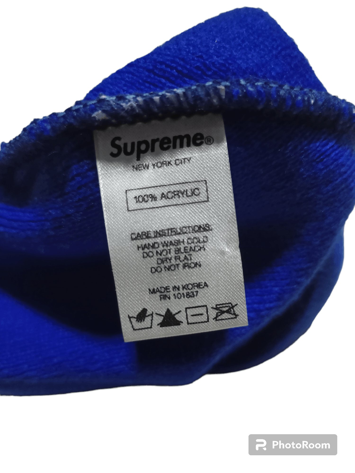 Exclusive Rare Supreme store Slap Shot Beanie F/W 2013