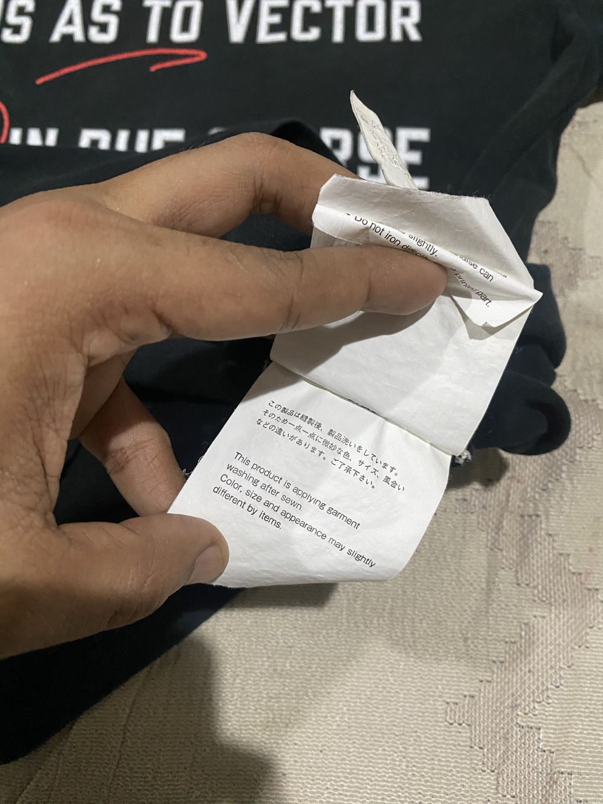 Sacai SS18 SACAI X LAWRENCE WEINER SPELLOUT TSHIRT Size US L / EU 52-54 / 3 - 14 Thumbnail
