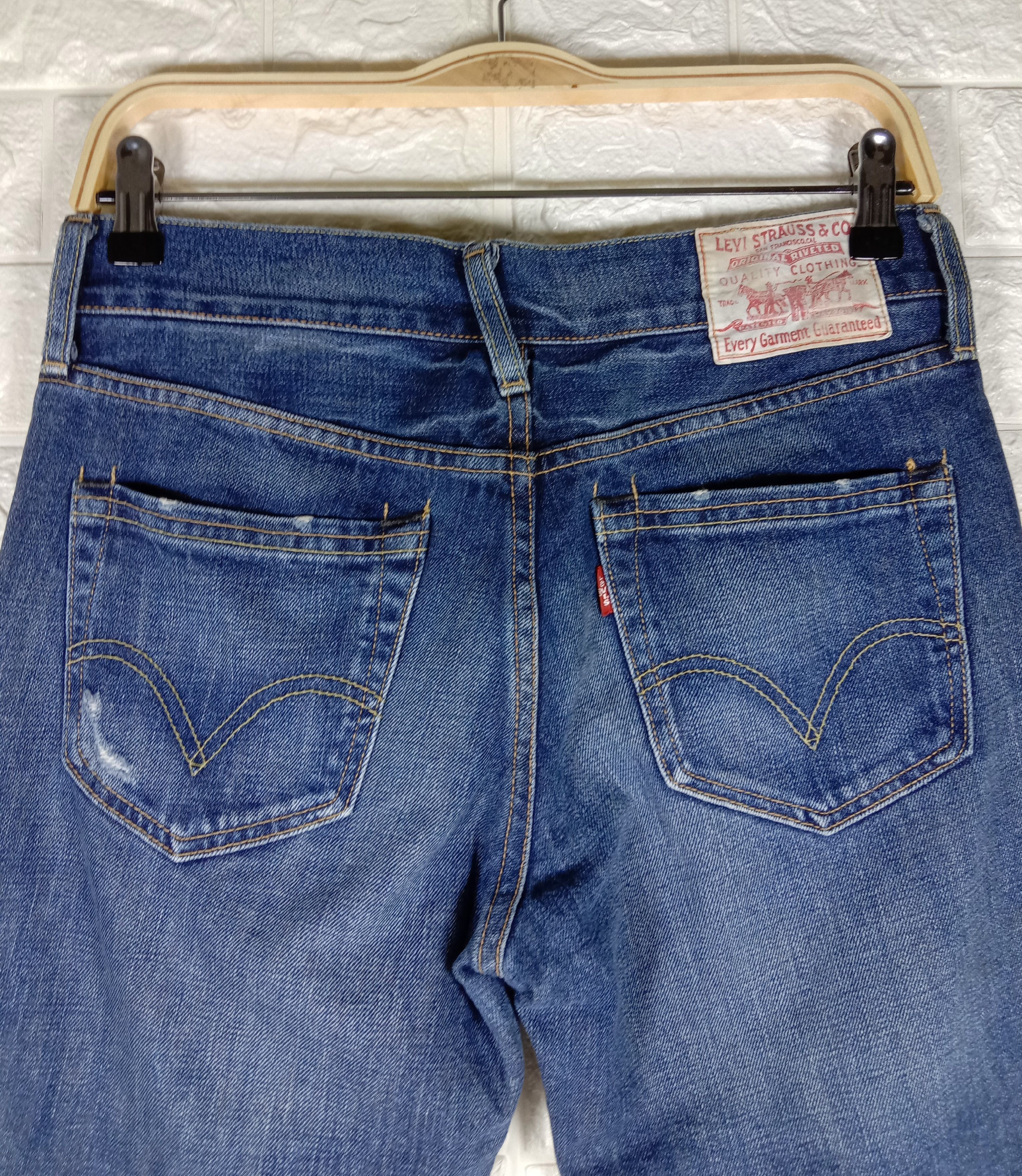 Levi's Vintage Levi's 502 Jeans Distressed Denim Size 28" / US 6 / IT 42 - 6 Thumbnail