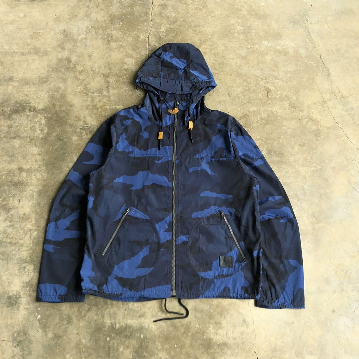 Coach Coach New York Luxury Camouflage Navy Windbreaker Jacket Size US XL / EU 56 / 4 - 1 Thumbnail