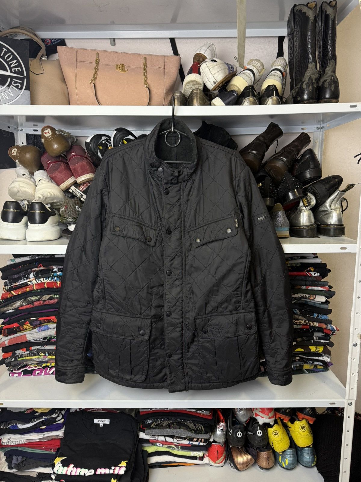 Barbour BARBOUR INTERNATIONAL ARIEL POLARQUILT MEN JACKET SIZE M Size US M / EU 48-50 / 2 - 1 Thumbnail