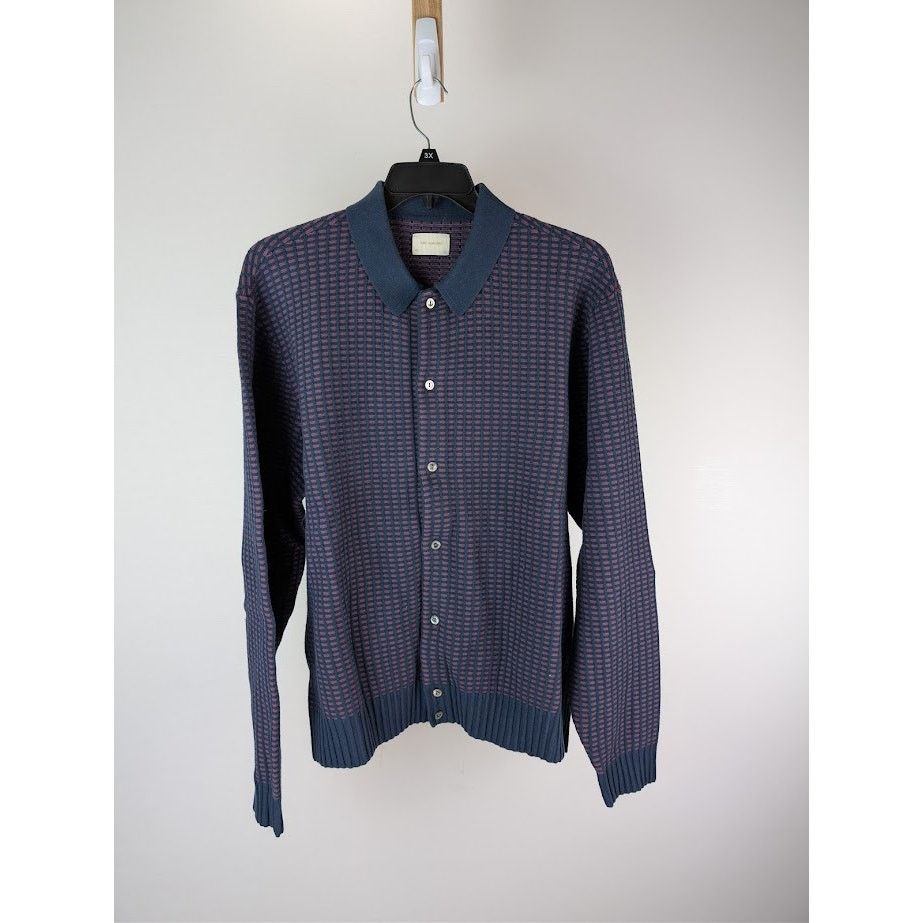 Aime Leon Dore Striped Shaker Stitch Polo | Grailed