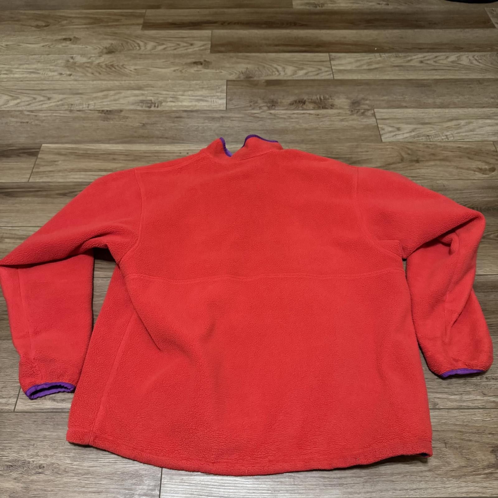 Vintage Patagonia Glissade Reversible Fleece Fish Blue Red