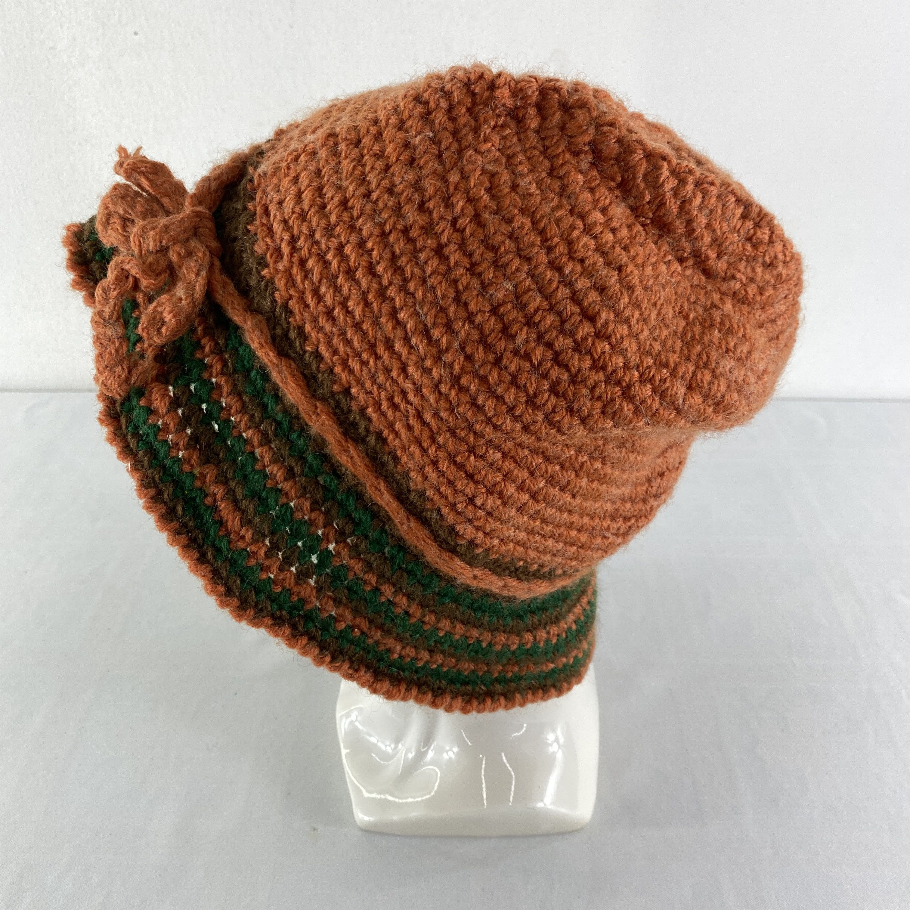 Japanese Brand Rare Design Snow Cap Hat Beanie -BN593 Size ONE SIZE - 2 Thumbnail