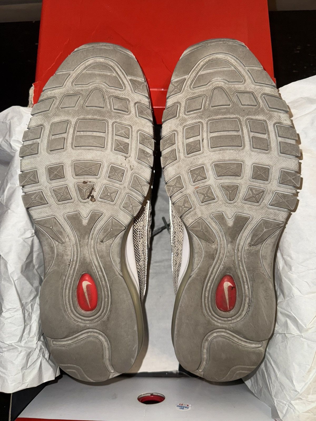 Supreme Nike Air Max 98 SUPREME Snakeskin Size 10 Size US 10 / EU 43 - 7 Thumbnail