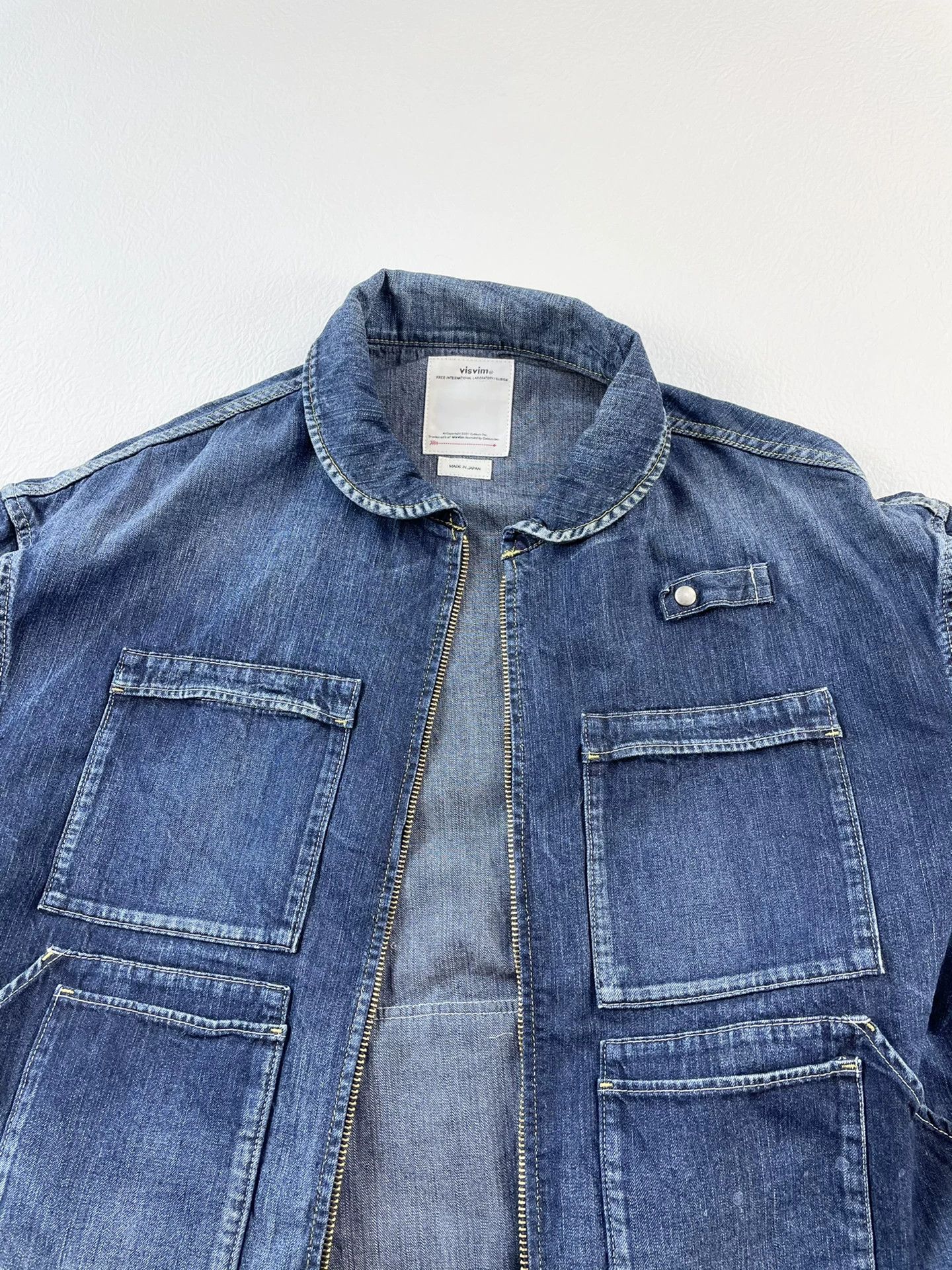 Visvim VISVIM ENFIELD HUNTING JKT DRY Denim Multi-Pocket Tactical Size US M / EU 48-50 / 2 - 4 Thumbnail