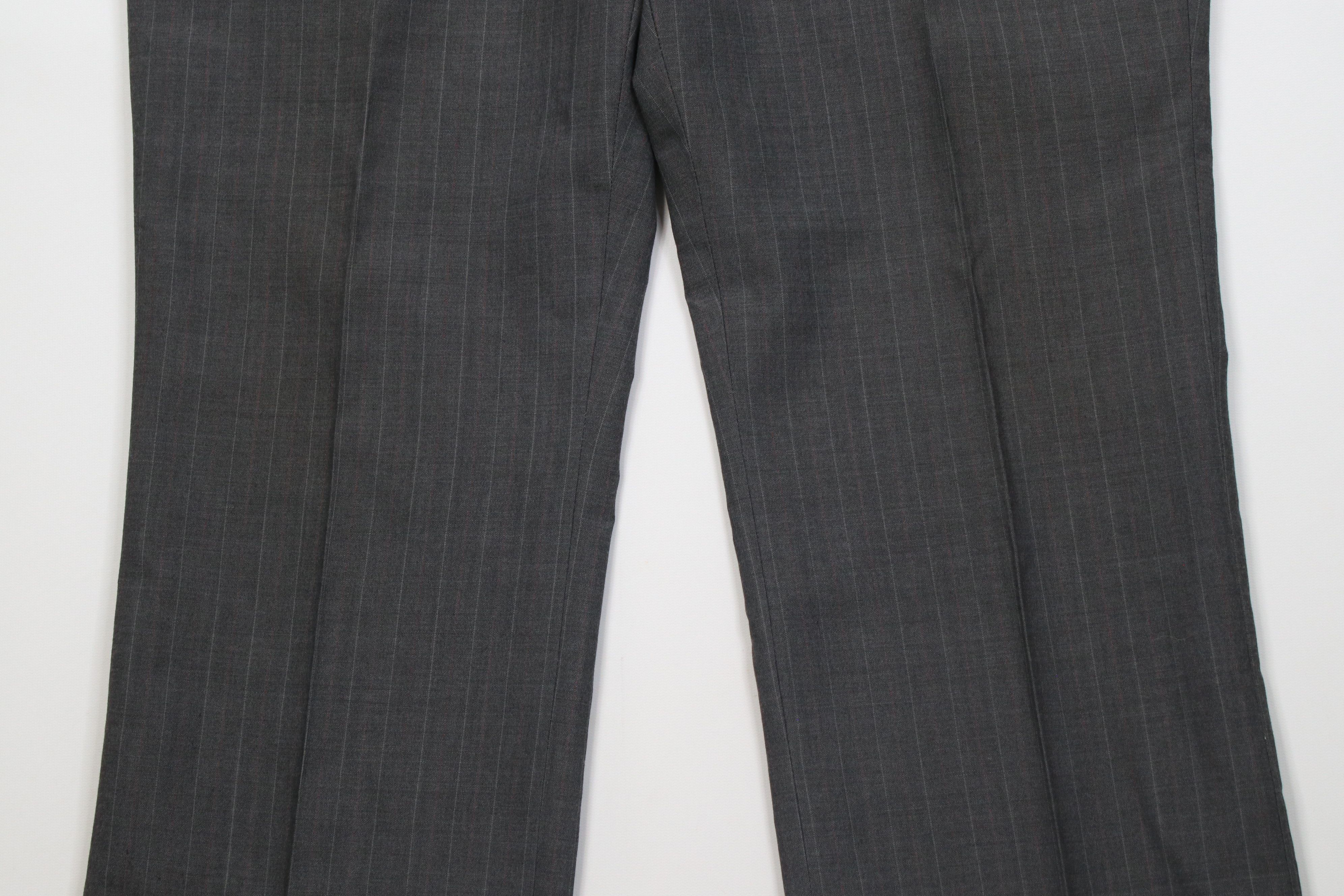 Vintage Vintage 70s Streetwear Wool Knit Wide Leg Chino Pants Size US 36 / EU 52 - 3 Thumbnail