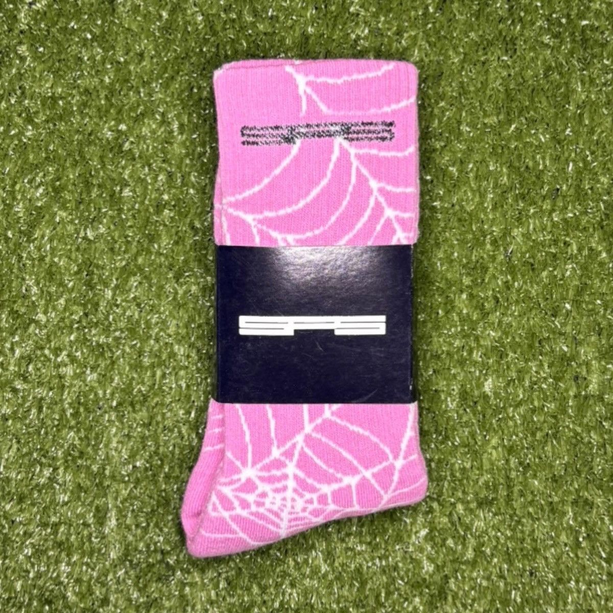 Sp5der Sp5der Worldwide Pink AOP Socks Size ONE SIZE - 3 Thumbnail