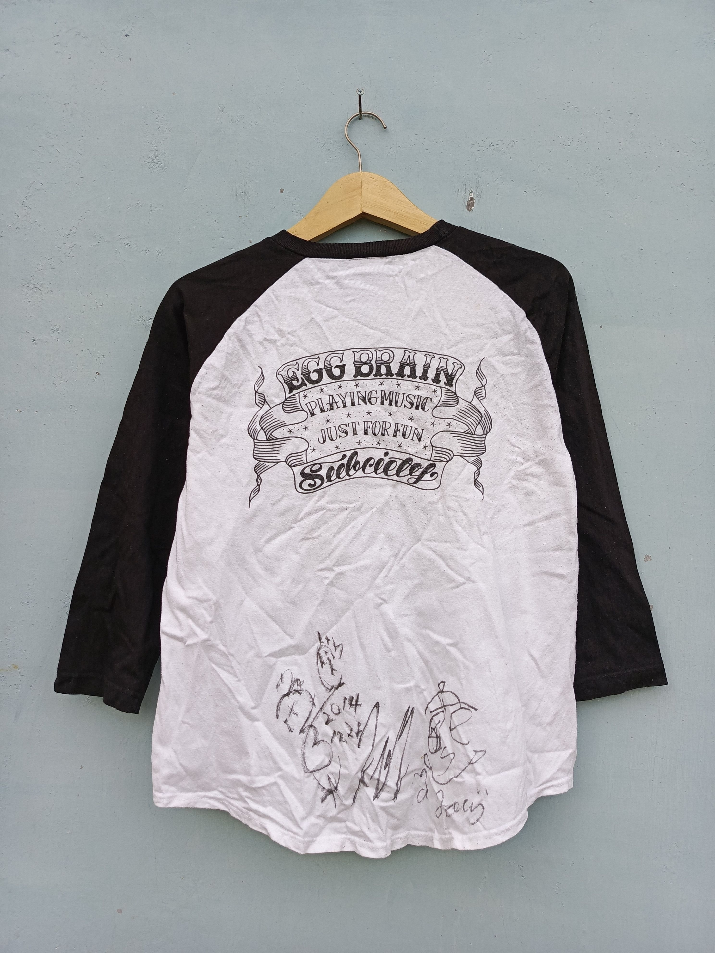 Band Tees Eggbrain the subciety band tees Size US M / EU 48-50 / 2 - 7 Thumbnail