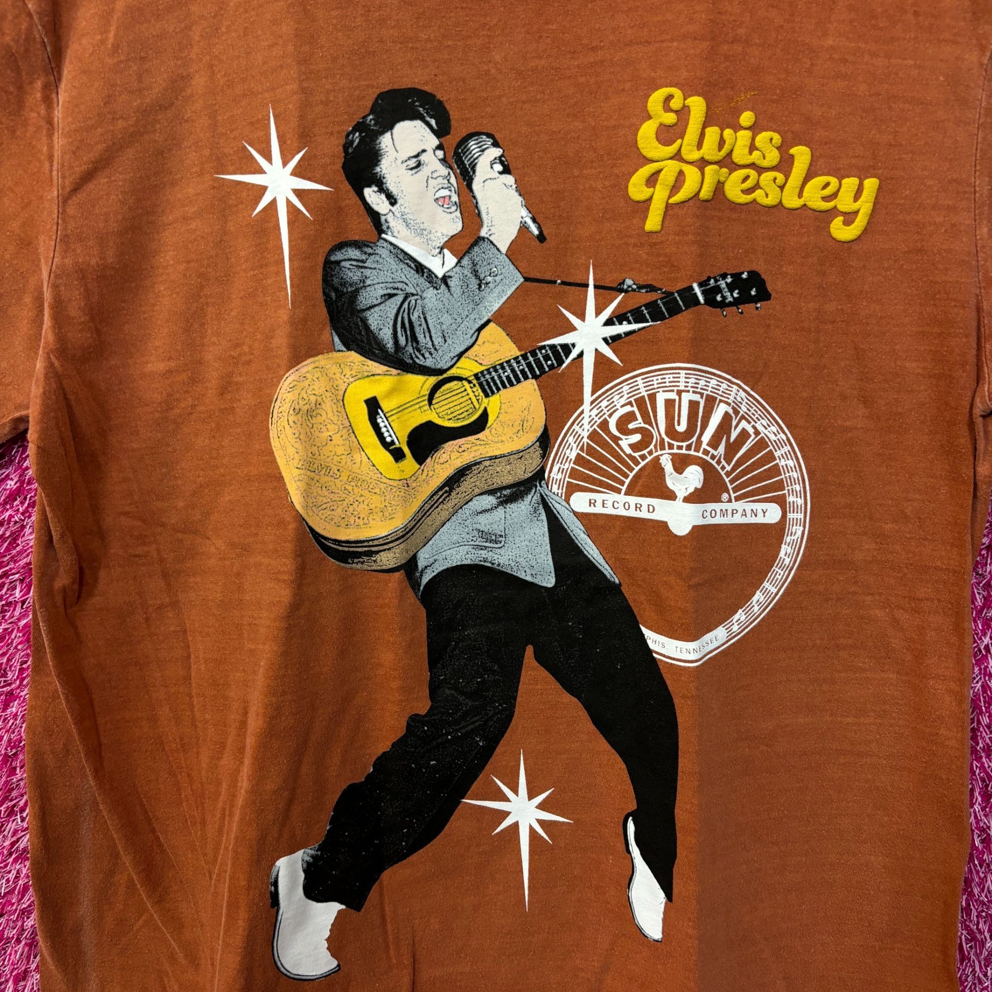 Band Tees Elvis Presley Puffy Print Rock Tshirt size Medium Size US M / EU 48-50 / 2 - 3 Thumbnail