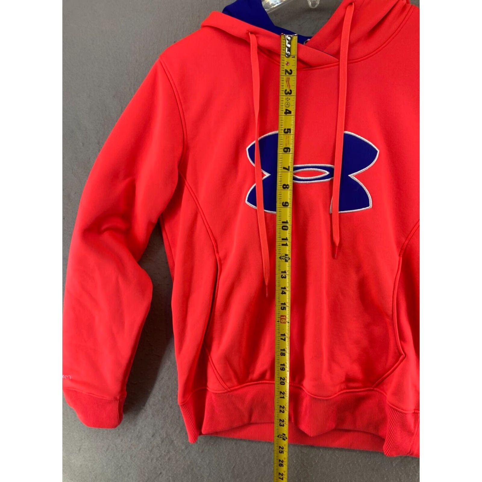 Under Armour Under Armour Womens Hoodie M Pink Athletic Pocket Heat Gear Size M / US 6-8 / IT 42-44 - 3 Thumbnail