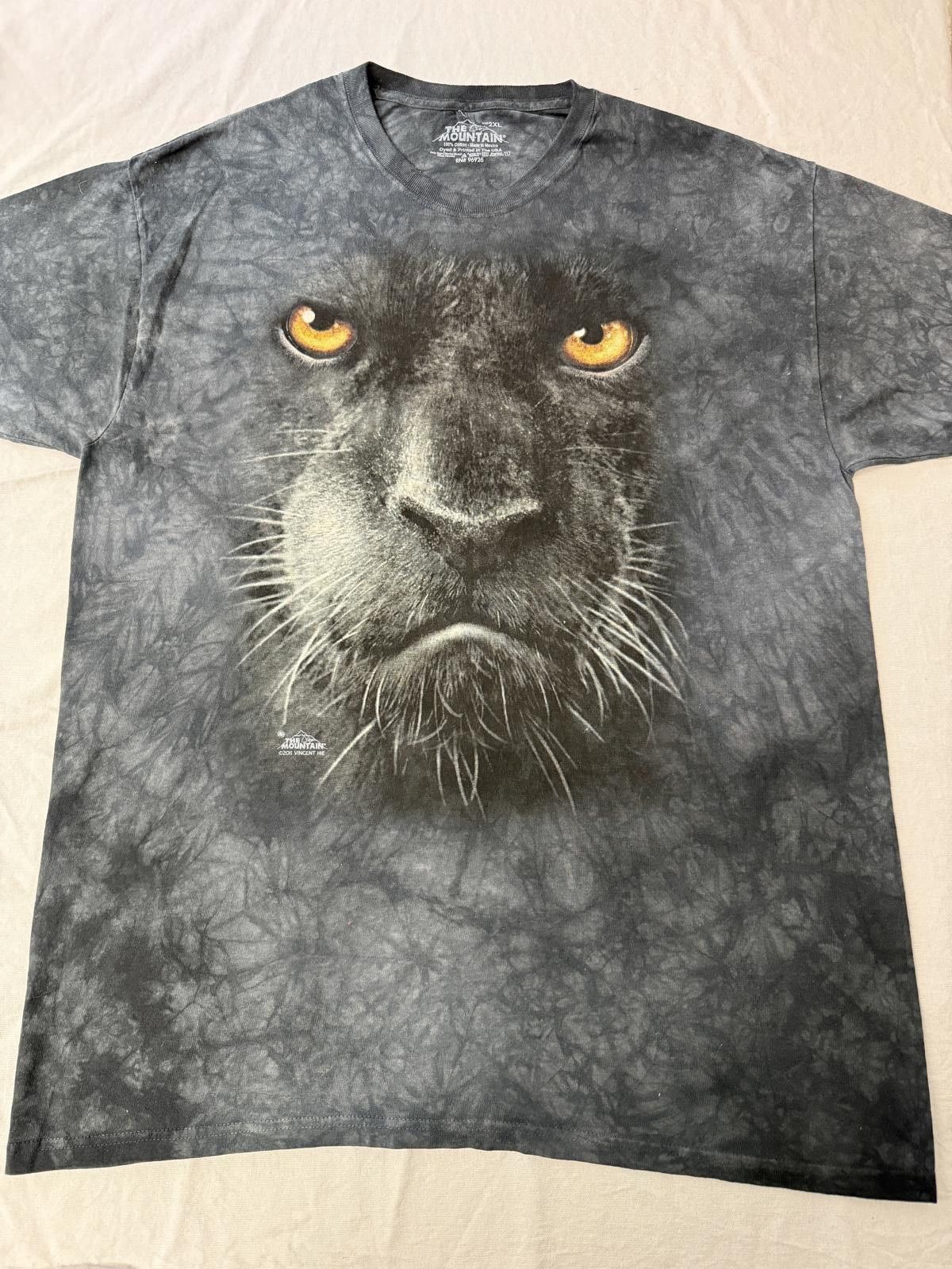 The Mountain The Mountain T-shirt Bif Face Black Panther Head Tee 2XL Size US XXL / EU 58 / 5 - 1 Thumbnail