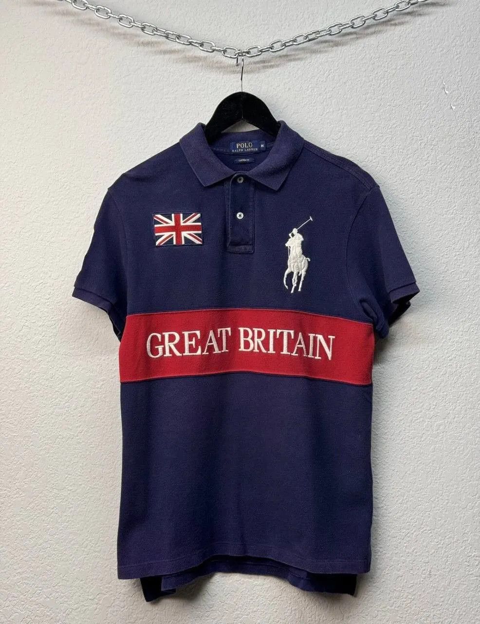Ralph Lauren Polo Ralph Lauren Great Britian 3 Vintage Tee Japanese Size US M / EU 48-50 / 2 - 1 Thumbnail