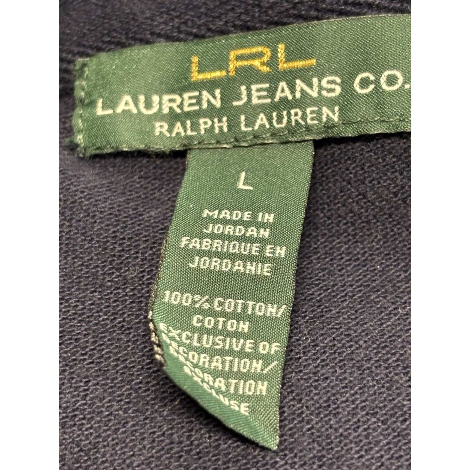 Ralph Lauren Lauren Ralph Lauren Knit Polo Shirt Women’s L Navy Crest 3/4 Sleeve Preppy Polo Shirt Women’s L Navy Crest 3/4 Sleeve Preppy Size L / US 10 / IT 46 - 7 Thumbnail