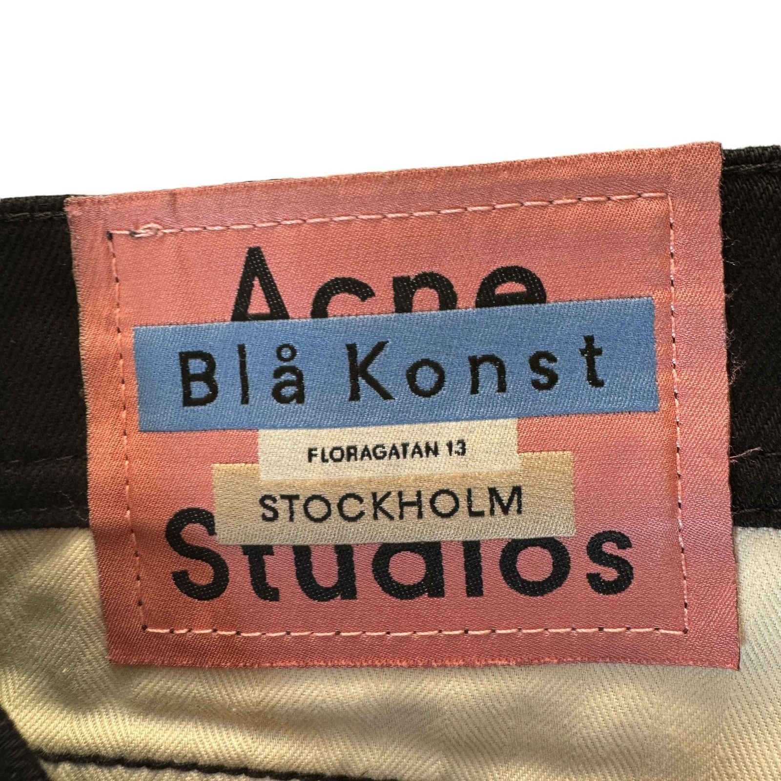 Acne Studios ACNE Studios North Skinny Fit Jean Stay Black Size US 29 - 4 Thumbnail