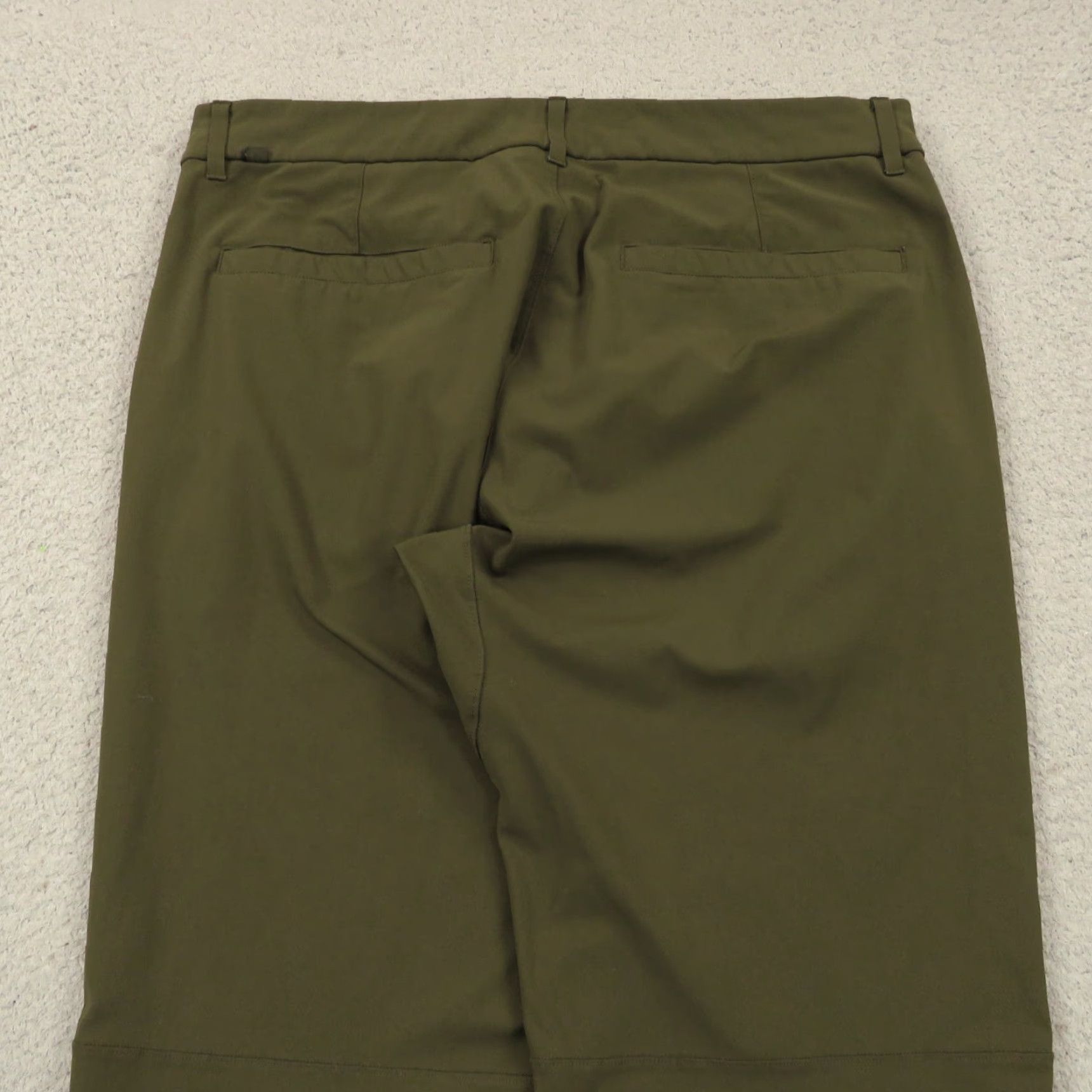 Lululemon Lululemon Commission Pants Mens 34x32 Slim Dark Olive Warpstreme Flex Work Chino Size US 34 / EU 50 - 3 Thumbnail