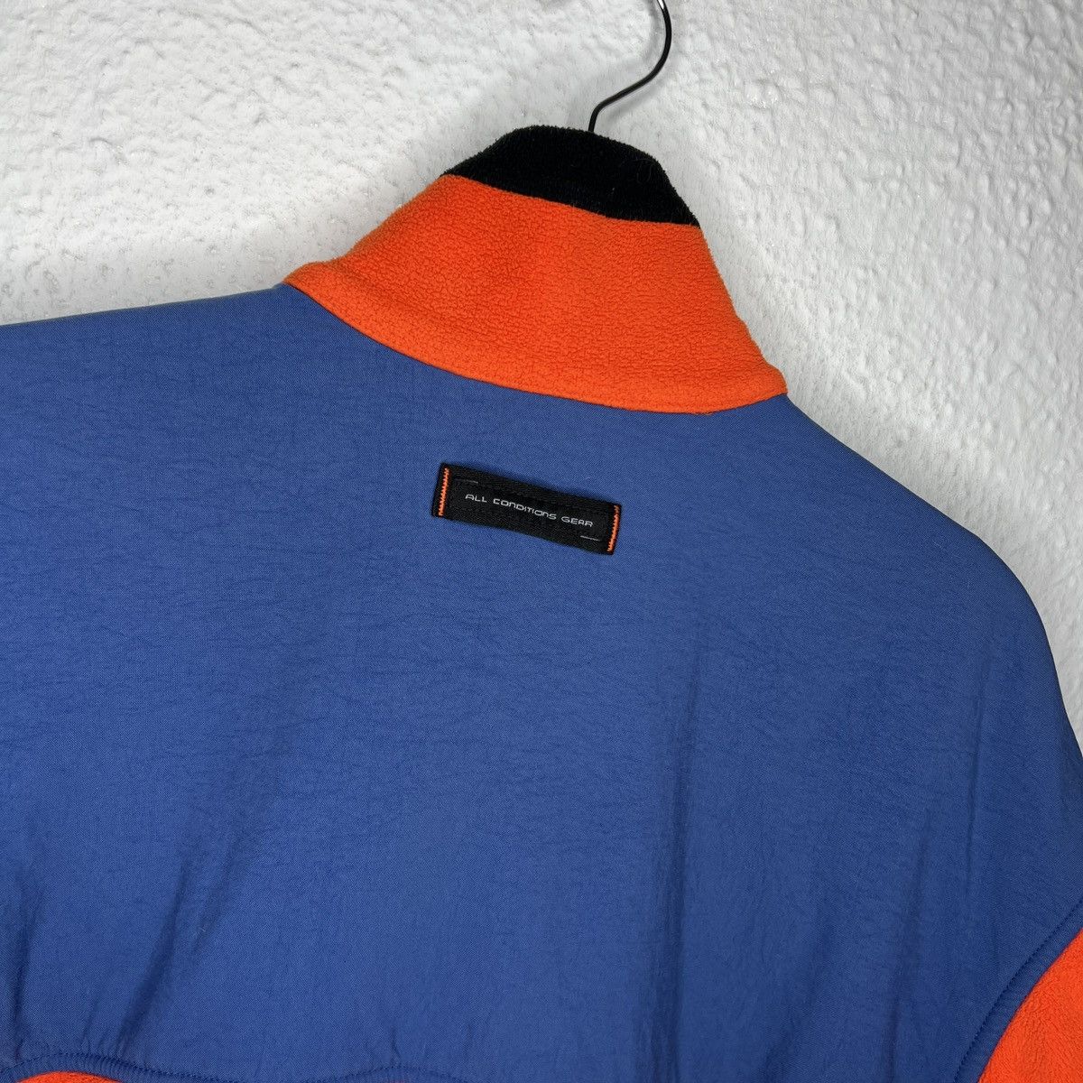 Nike Vintage Nike ACG Jacket Fleece Sweatshirt Zip Logo Orange Size US M / EU 48-50 / 2 - 11 Thumbnail