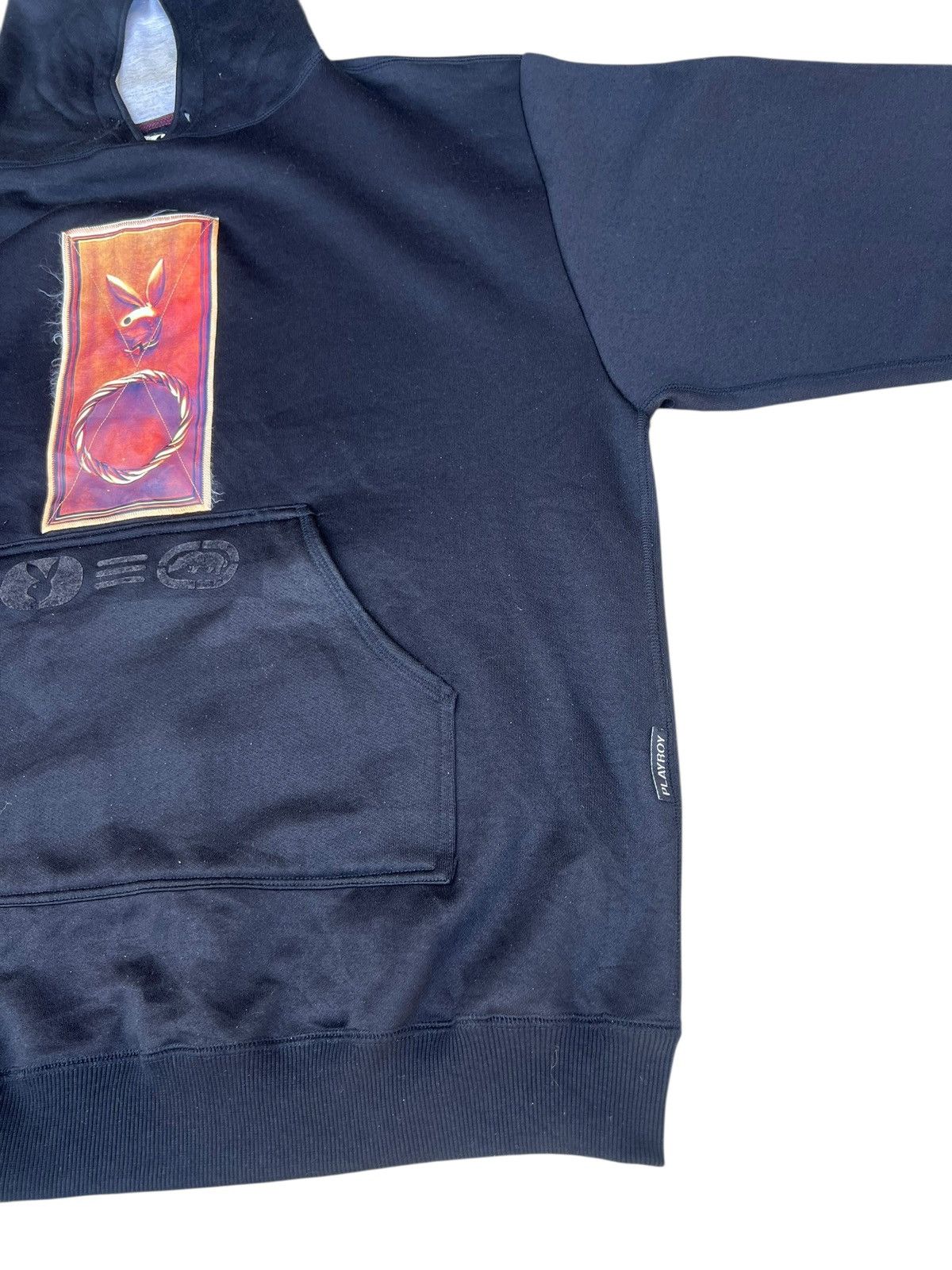 Ecko Unltd. SUPER RARE!! 90s Ecko X Playboy Big Logo Hoodie Size XXL Size US XXL / EU 58 / 5 - 20 Thumbnail
