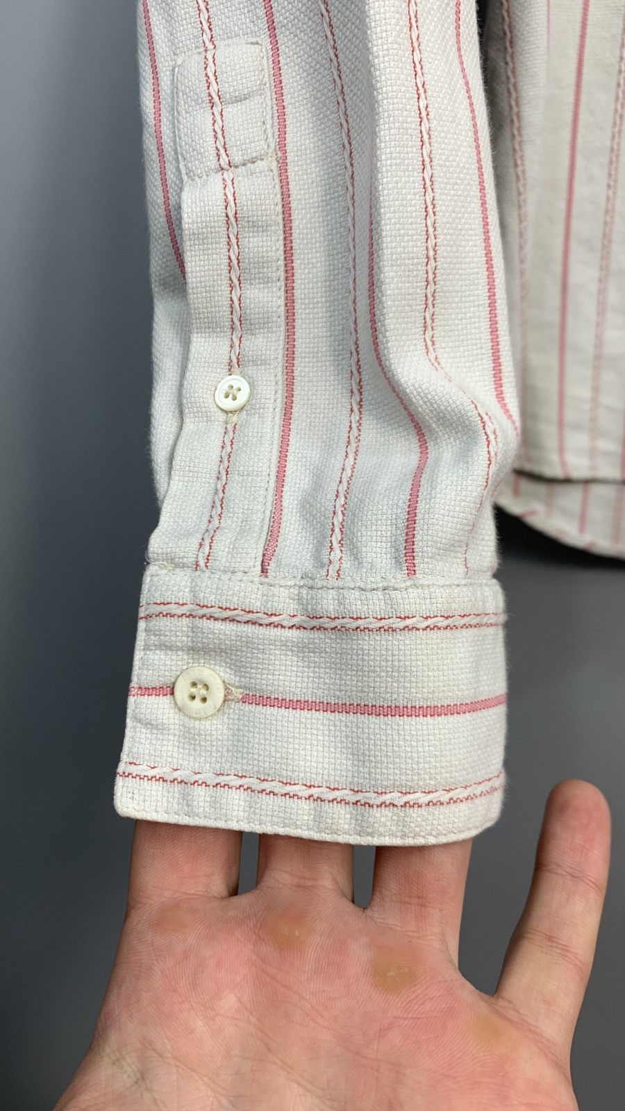 Miu Miu Rare Miu Miu Y2K Archive Shirt button up pink– 39 Size Size M / US 6-8 / IT 42-44 - 6 Thumbnail