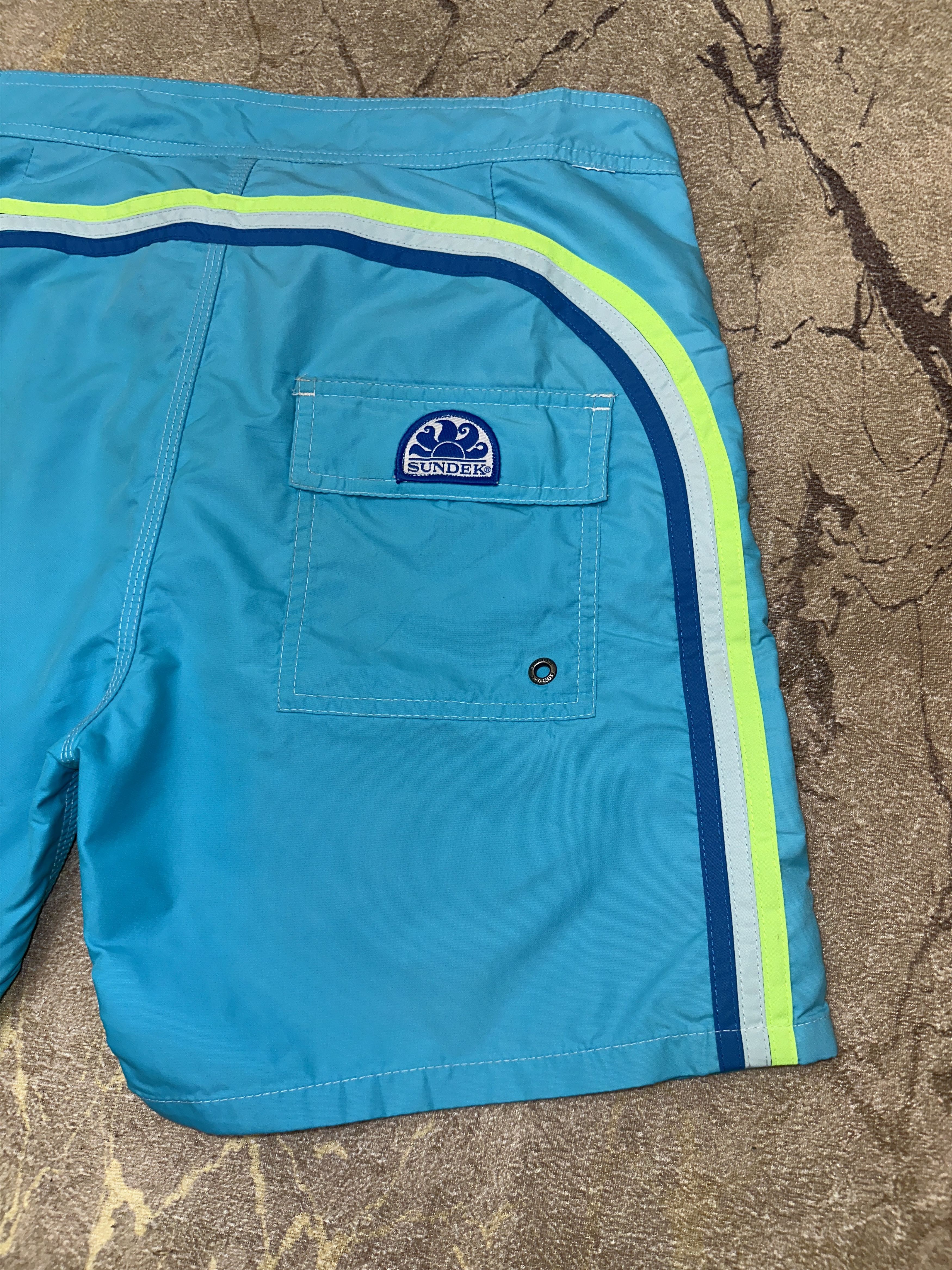 Sundek Long Sundek 30 Beach Board Shorts Trunks Bath Suit size 30 Size US 30 / EU 46 - 6 Thumbnail