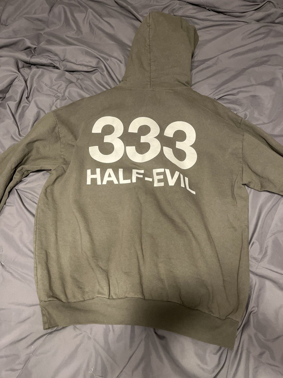 Half Evil Dark green Half evil hoodie Size US XL / EU 56 / 4 - 2 Thumbnail