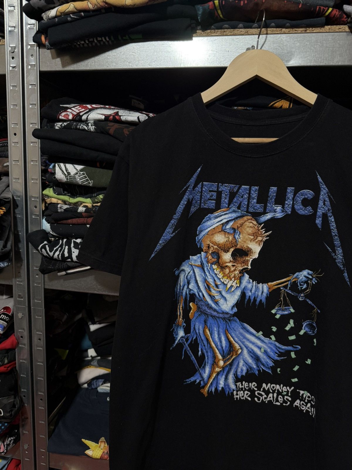 Band Tees Vintage Metallica And Justice for All Band Rock T-Shirt Y2K Size US L / EU 52-54 / 3 - 3 Thumbnail