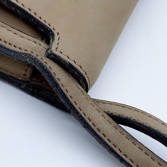 Pierre Balmain Vintage Pierre Balmain Nubuck Leather Handbag in Taupe Size ONE SIZE - 10 Thumbnail