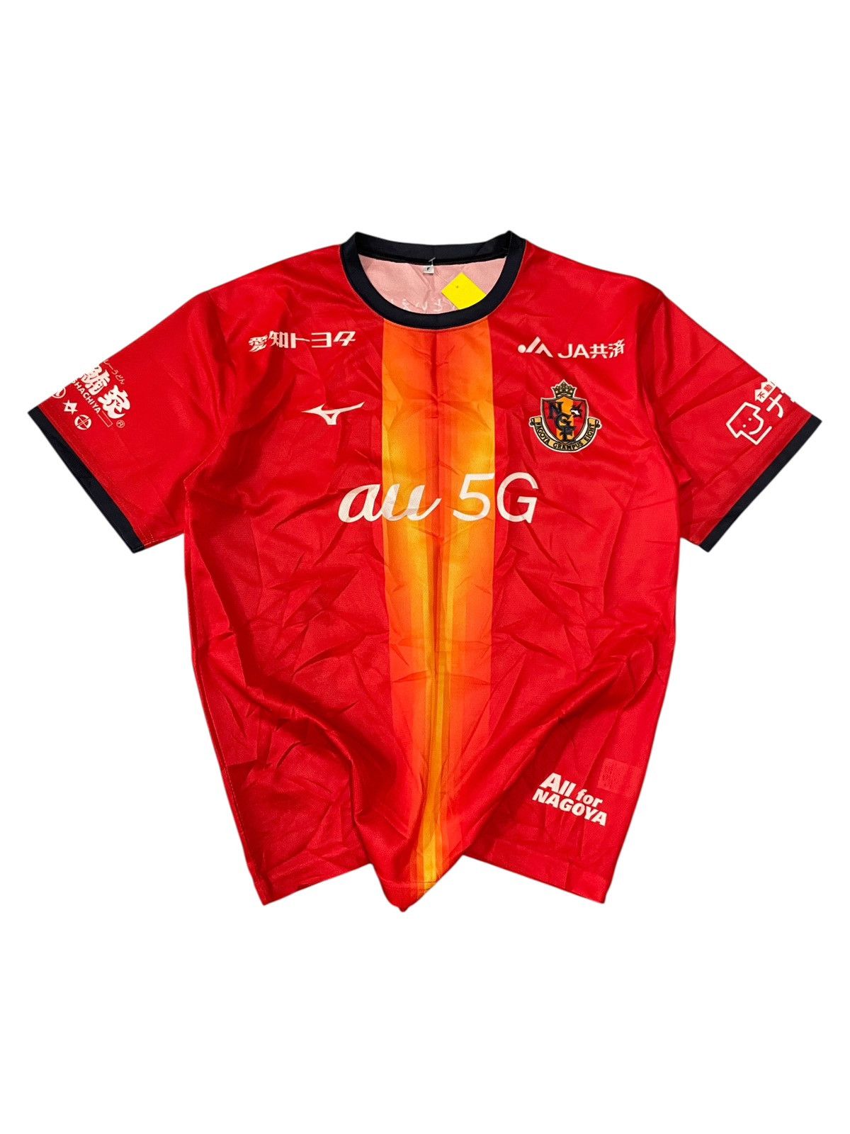 Mizuno J1 League Japan Soccer Nagoya Grampus Eight AU 5G Jersey Size US M / EU 48-50 / 2 - 1 Thumbnail