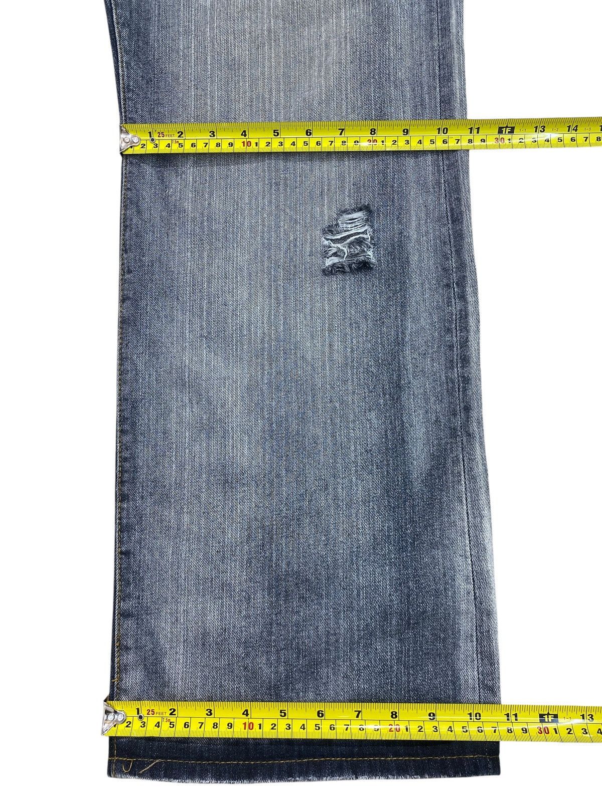 Abercrombie & Fitch Abercombie & Fitch Acid Wash Style Distress Loose Jeans Size US 36 / EU 52 - 10 Thumbnail