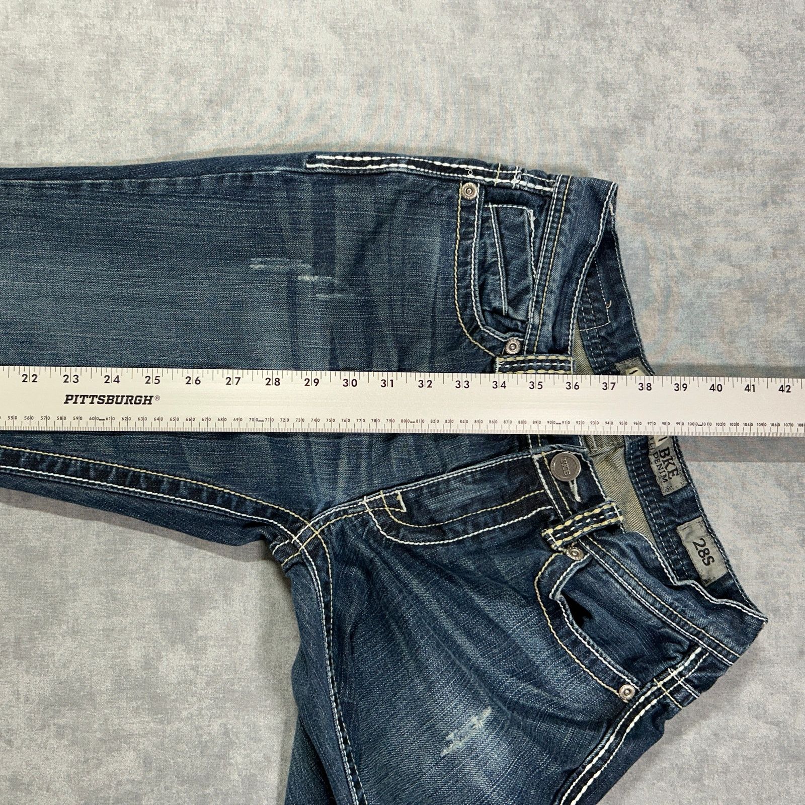 BKE BKE Aiden low rise slim fit bootcut Y2K jeans womens 28x29 Size 28" / US 6 / IT 42 - 8 Thumbnail