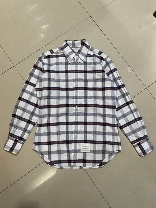 Thom Browne Checkered Classic Oxford Shirt
