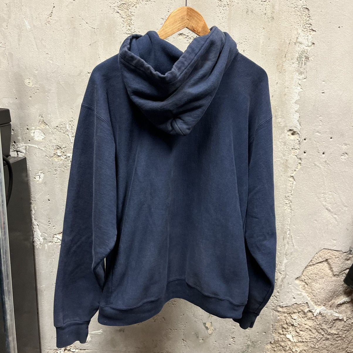 Carhartt Carhartt Vintage 90s Navy Blue Embroidered Hoodie Sweatshirt Size US XL / EU 56 / 4 - 5 Thumbnail