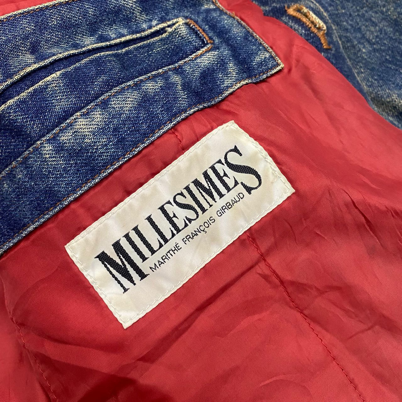 Marithe + Francois Girbaud 💥Vintage Marithe Francois Girbaud Distressed Denim Jacket Size US M / EU 48-50 / 2 - 18 Thumbnail
